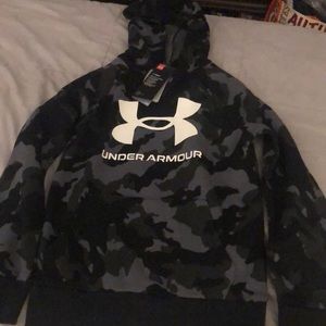 Black Under Armour Hoodie Sweatshirt